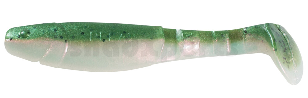 000211B003 Kopyto-Classic 4" (ca. 11,0 cm) perl / dunkelgrün Glitter (Rainbow)