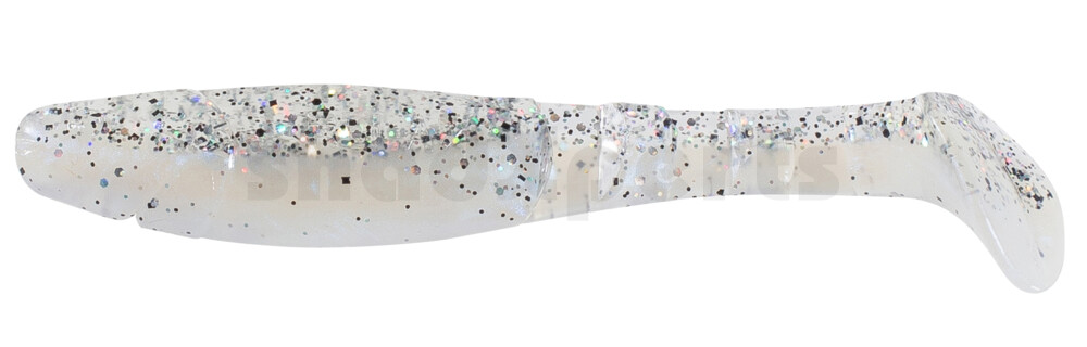 000211B031 Kopyto-Classic 4" (ca. 11,0 cm) blauperl / klar salt´n pepper Glitter