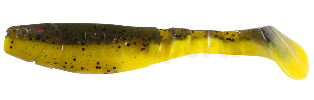 000211B092 Kopyto-Classic 4" (ca. 11,0 cm) gelb / Watermelon Glitter