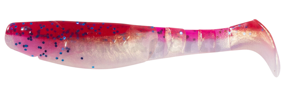 000211B103 Kopyto-Classic 4" (ca. 11,0 cm) goldperl / cherry-blau Glitter