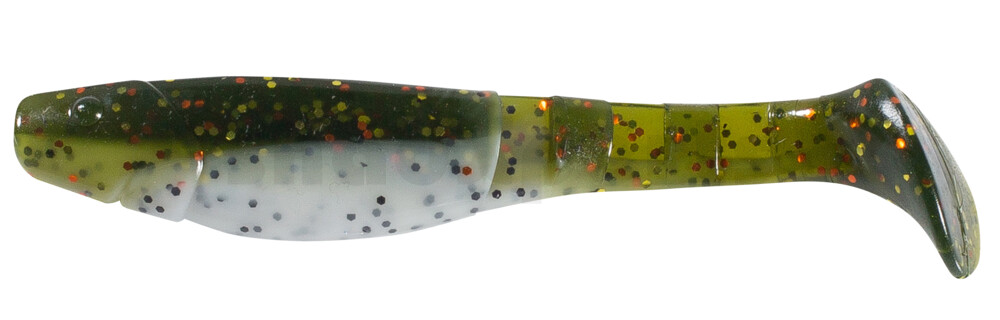 000211B188 Kopyto-Classic 4" (ca. 11,0 cm) reinweiss / olive-tree-Glitter