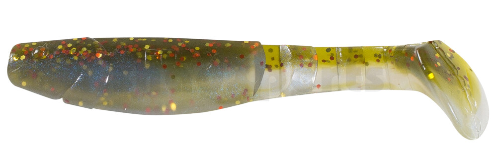 000211B302 Kopyto-Classic 4" (ca. 11,0 cm) blauperl / Green Shad