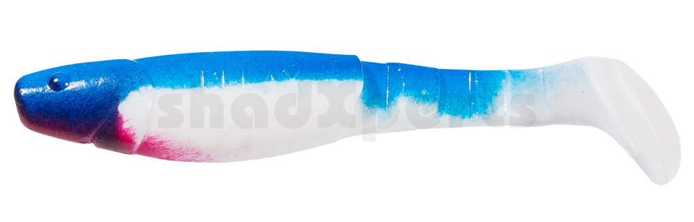 000211006 Kopyto-Classic 4" (ca. 11,0 cm) reinweiss / blau