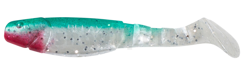 000211140 Kopyto-Classic 4" (ca. 11,0 cm) perlweiss-Glitter / türkis