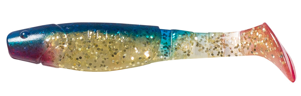 000211257 Kopyto-Classic 4" (ca. 11,0 cm) milchgold-Glitter / blau