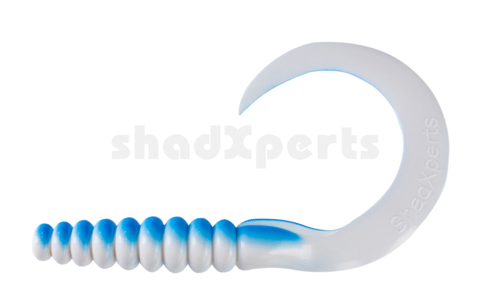 000628006 SX XXL Grub 11" (ca. 27 cm) reinweiss / blau