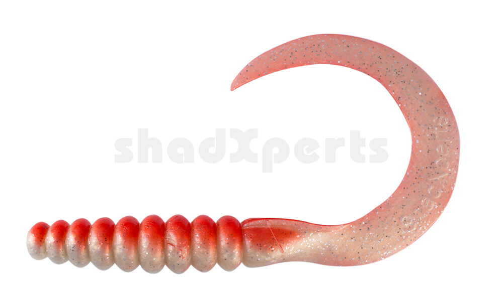 000628051 SX XXL Grub 11" (ca. 27 cm) goldperl-Glitter / rot