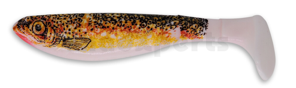 000208001F Kopyto-Nature 3" (ca. 8,0 cm) reinweiss / Bachforelle