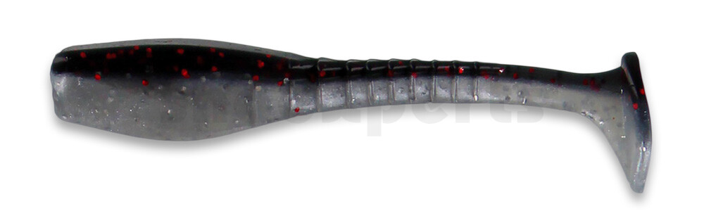 004805001 Swimming Crappie Minnow 2" (ca. 5 cm) Black Neon/Pearl Silver