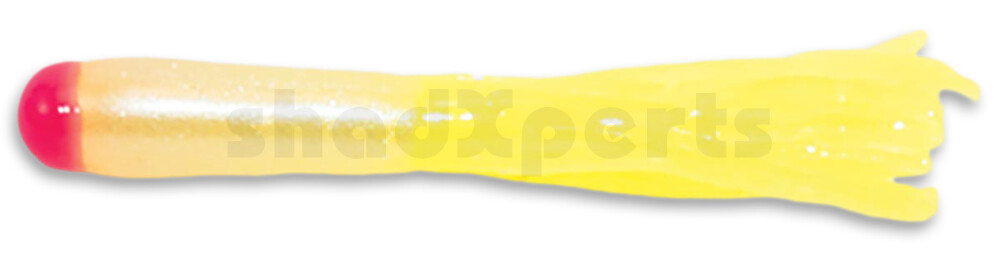 001605018 Crappie Tube 1.75" (ca. 4,5 cm) Pink/Pearl/Chartreuse