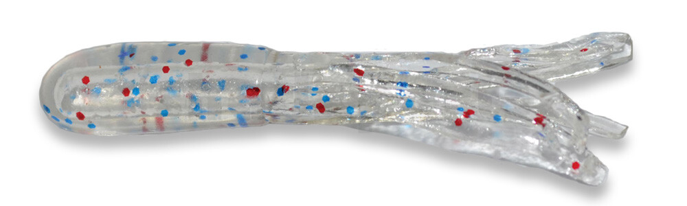 001604024 Crappie Tube 1.5" (ca. 3 cm) Firecracker