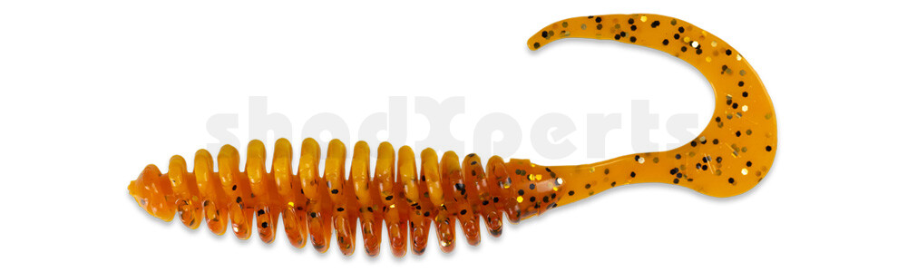 000512B017 Turbotwister 5" (ca. 12,0 cm) gelb / motoroil glitter