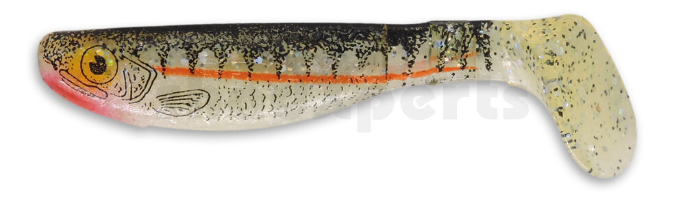 000208B004Z Kopyto-Nature 3" (ca. 8,0 cm) perlweiss / klar salt´n pepper Glitter / Zander