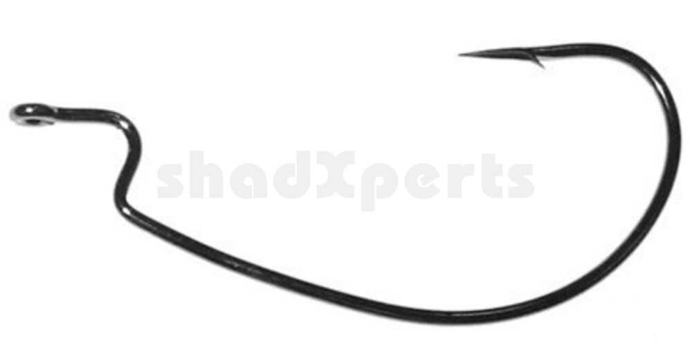 X15Z2/0 XPoint Wide Gap Hook ("X-Gap"),Black Nickel #2/0, 4 Haken/Tüte