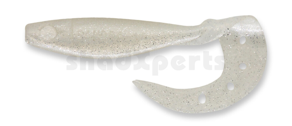 006021031 Sandra 4,5" ( ca. 12 cm) perlweiss-Glitter