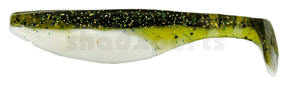 000212B188 Kopyto-River 4" (ca. 11,0 cm) reinweiss / olive-tree-Glitter