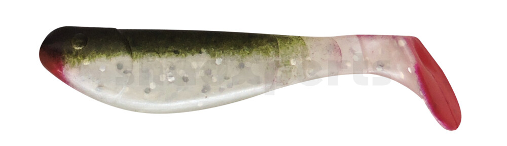 000207135 Kopyto-Classic 2,5" (ca.7,0 cm) perlweiss-Glitter / boddengrün