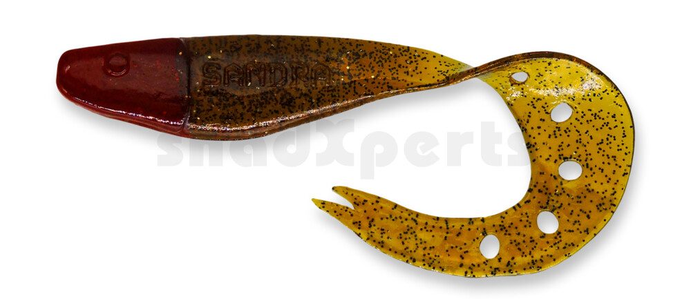 006025220 Sandra 9" (ca. 23 cm) bernstein gold-Glitter