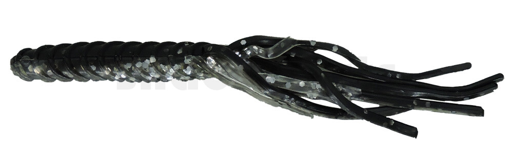 FB007 Flutter Bug 3" (ca. 8,0 cm) black silver Glitter