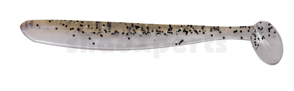 003413B031 Bass Shad 4,5“ (ca. 13 cm) blauperl / klar salt´n pepper Glitter