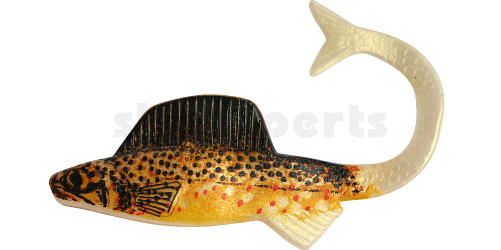 002105-BT Supernatural Shad Grub 2" (ca. 5,0 cm) Bachforelle