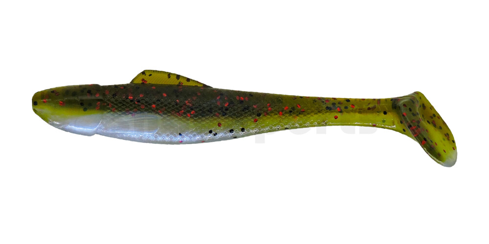 001711B089 Ohio 4" (ca. 11,0 cm) blauperl  / Kaulbarsch-multiglitter