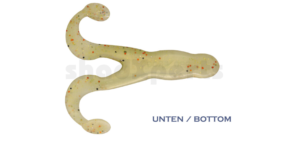 000312B001 Turbofrog 4" (ca.12,0 cm) goldperl / Desert-Sand