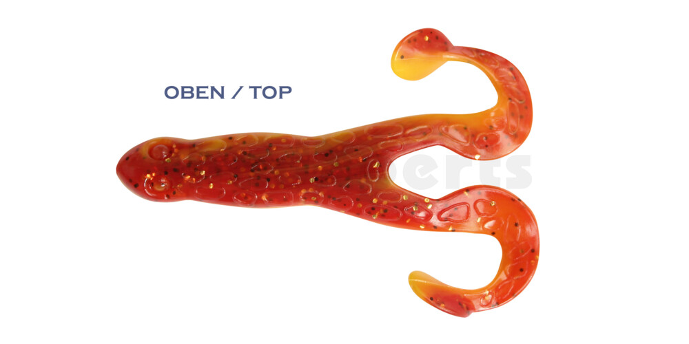 000305B017 Turbofrog 2" (ca.5,0 cm) gelb / motoroil Glitter