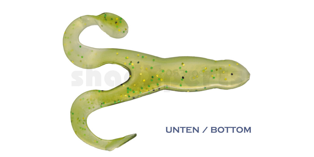 000312B058 Turbofrog 4" (ca.12,0 cm) goldperl / Kaulbarsch