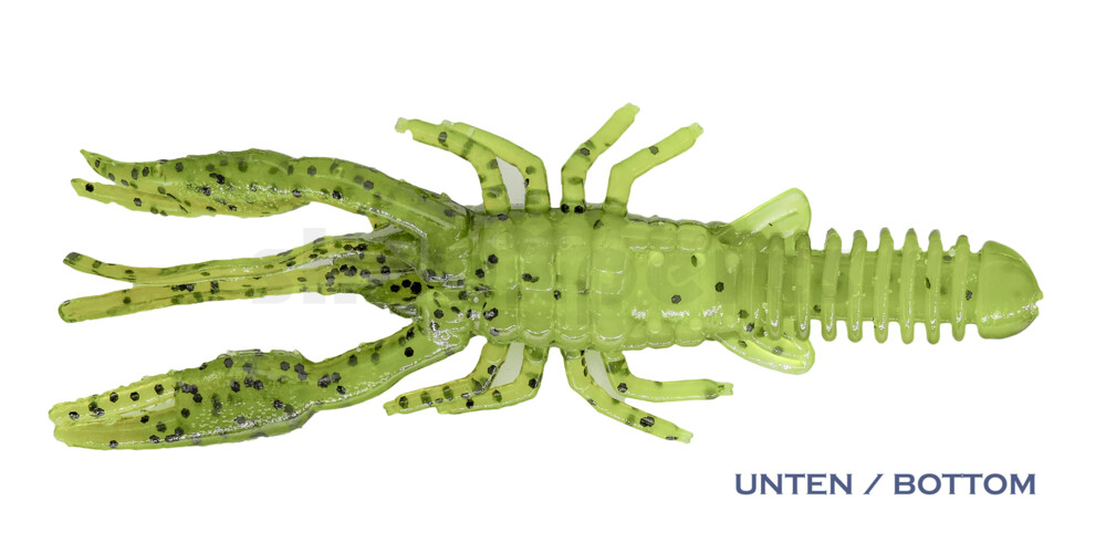 002307010 Baby Crawfish 3" (ca. 7 cm) Watermelon Chartreuse
