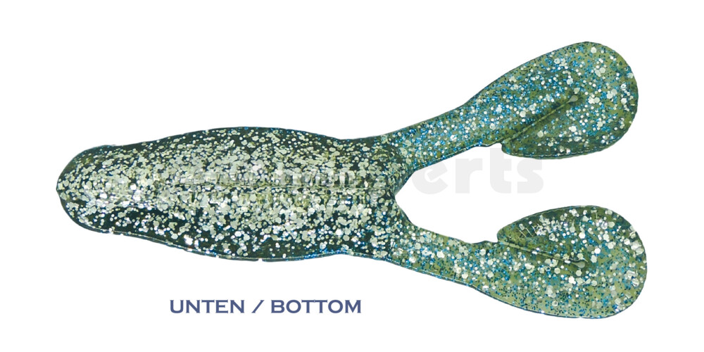 000309010 Tour Toad 4" (ca. 11 cm) Silver Shiner