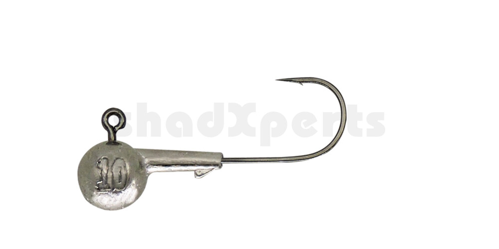 LFSXRO10012 ShadXperts Spezial Jig Rundkopf Bleifrei Größe: 1/0, Gewicht: 12 g