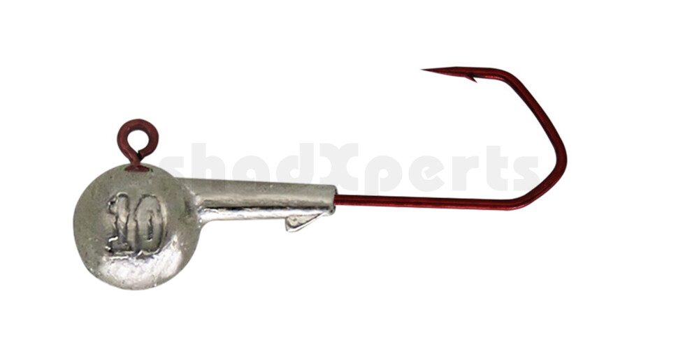 LFHBA20004 VMC-Barbarian Rundkopf Bleifrei Größe: 2/0, Gewicht: 3,5 g