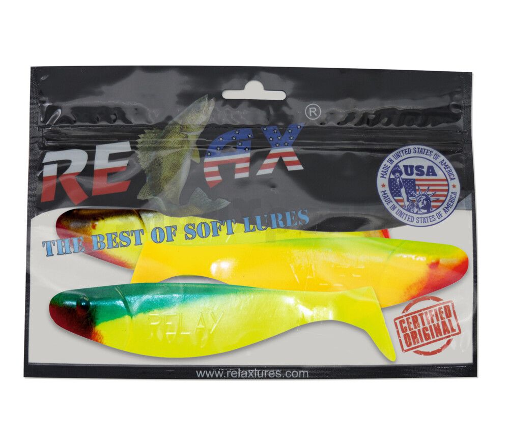 000316MIX2 Jankes 6" Farbmix FLUO Original Relax ZIP BAG (wiederverschließbar)