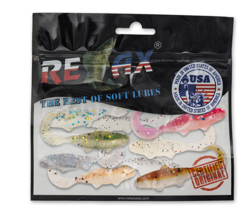 000935MIX4 Banjo Twister 1" Farbmix PERL Original Relax ZIP BAG (wiederverschließbar)