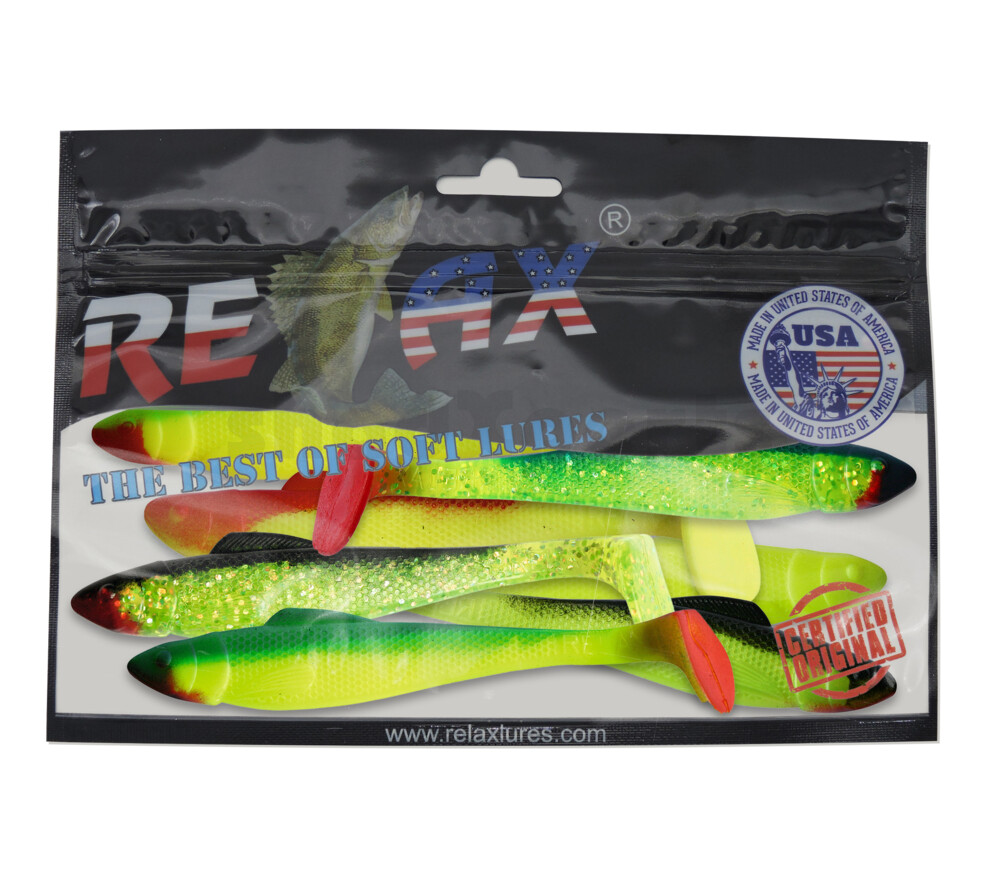 001711MIX2 Ohio 4" Farbmix fluo Original Relax ZIP BAG (wiederverschließbar)