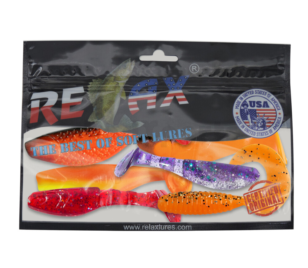 ZANDMIX6 Modell-Farbmix Zander orange/Meer light Original Relax ZIP BAG (wiederverschließbar)