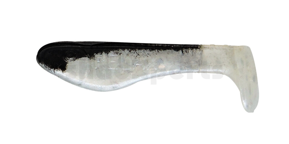 000235032 Kopyto-Classic 1" (ca. 3,5 cm) perlweiss-Glitter / schwarz