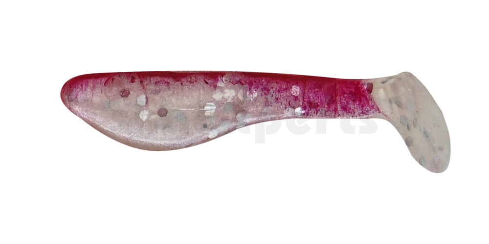 000235S033 Kopyto-Classic 1" (ca. 3,5 cm) perlweiss-Glitter / rot