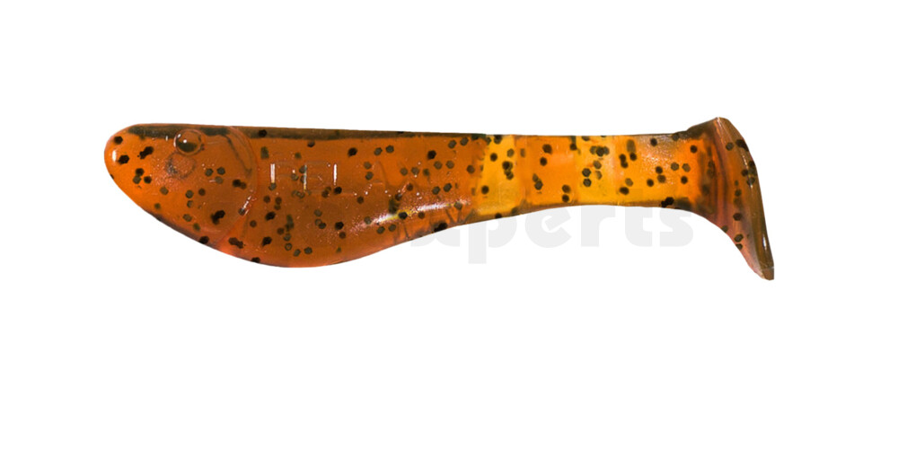 000235218 Kopyto-Classic 1" (ca. 3,5 cm) klar bernstein schwarzer Glitter