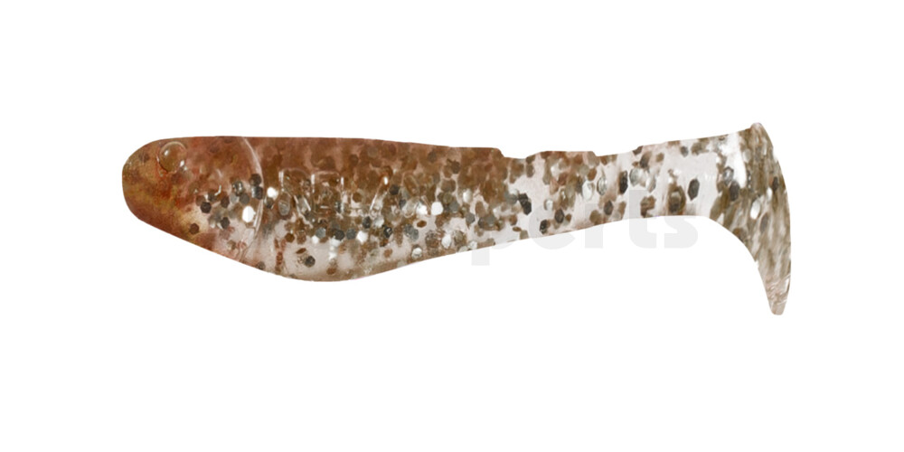 000205086 Kopyto-Classic 2" (ca. 5,0 cm) klar silber-Glitter / braun