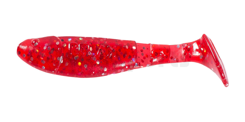 000207075 Kopyto-Classic 2,5" (ca.7,0 cm) rot transparent Glitter