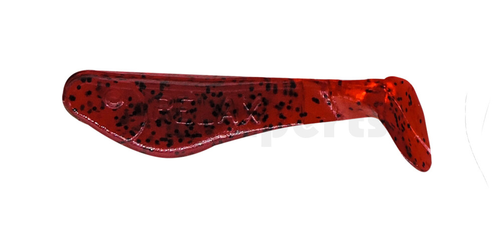 000235075 Kopyto-Classic 1" (ca. 3,5 cm) rot transparent Glitter