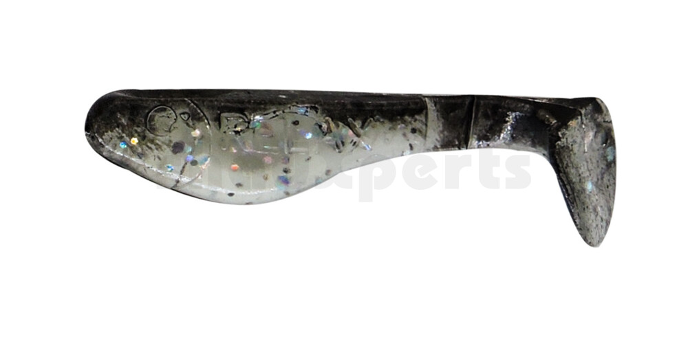 000235065 Kopyto-Classic 1" (ca. 3,5 cm) klar silber-Glitter / schwarz