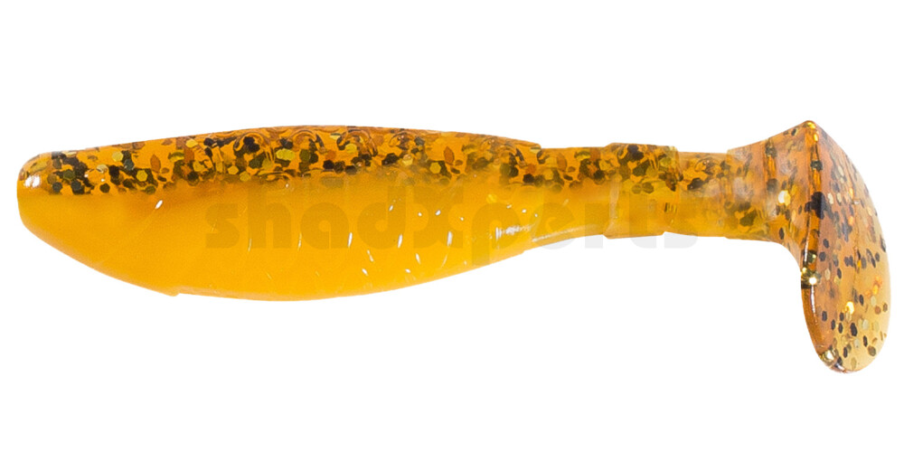 000208B017 Kopyto-Classic 3" (ca. 8,0 cm) gelb / motoroil Glitter