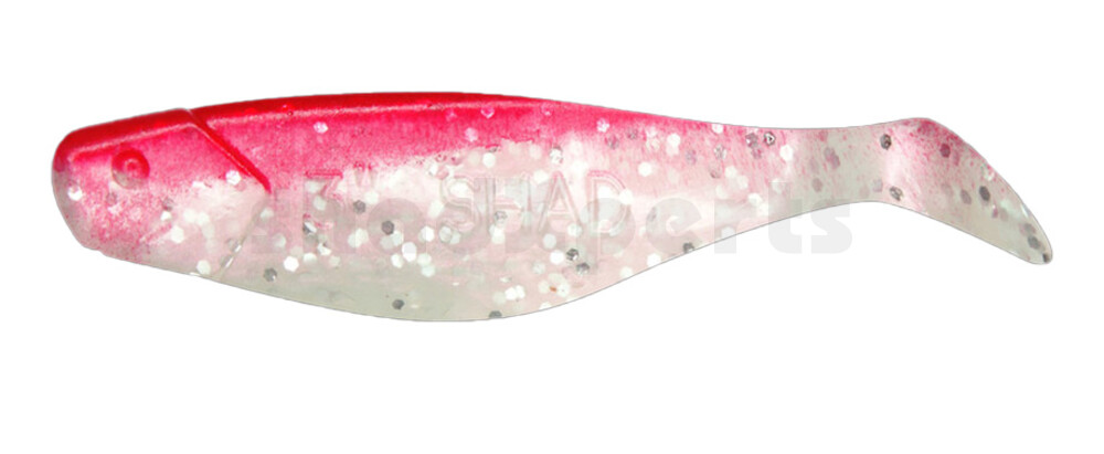 000408039 Shad 3" (ca. 8,0 cm) perl-Glitter / rot