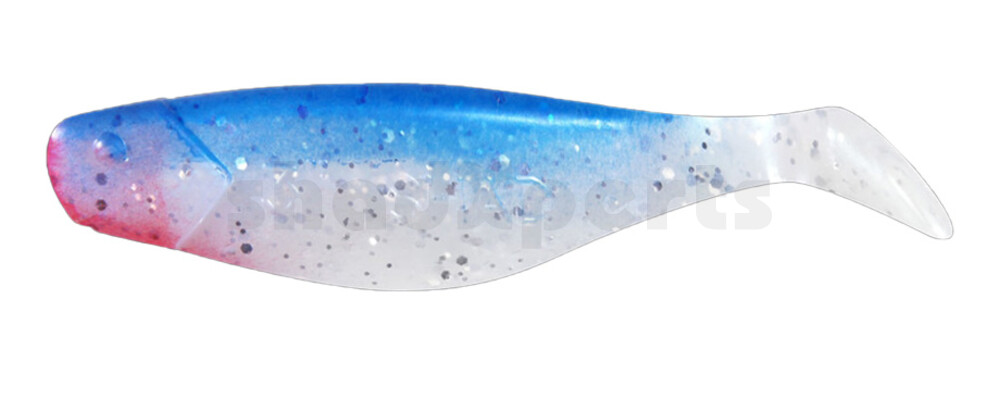 000408047 Shad 3" (ca. 8,0 cm) blauperl-Glitter / blau