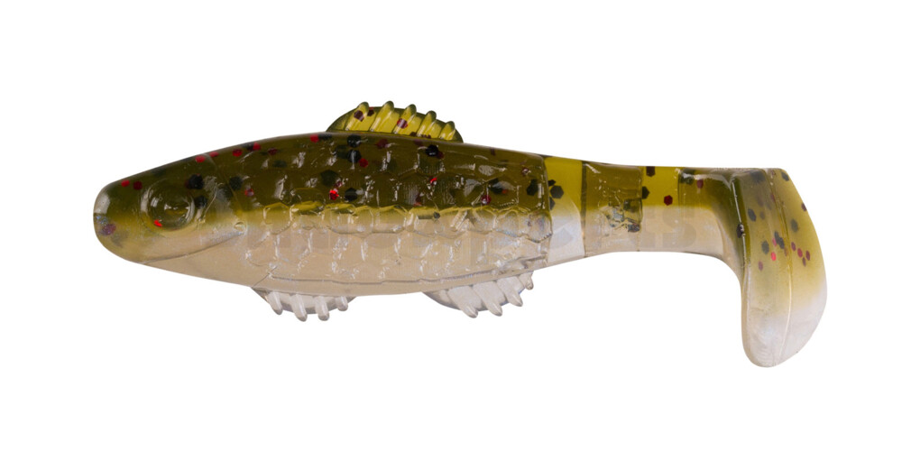 001005B089 Killer Shad 2" (ca. 5,0 cm) blauperl / Kaulbarsch-Multiglitter