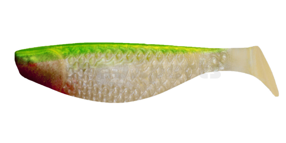 000108010R Aqua 3" (ca. 8,0 cm) perlweiss / grün