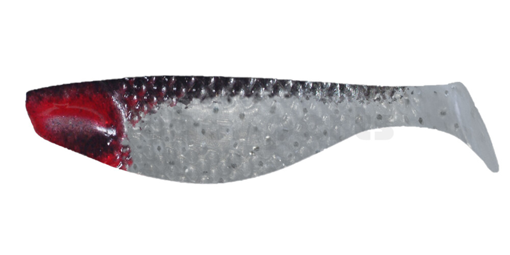 000108032 Aqua 3" (ca. 8,0 cm) perlweiss-glitter / schwarz